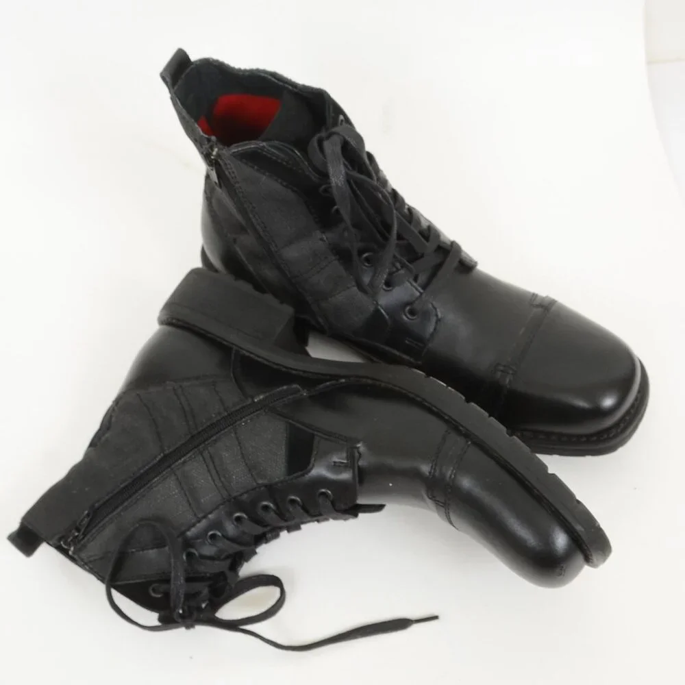 INC International Concepts Grump Leather Lace Up Chelsea Men's 11M Dress Boots